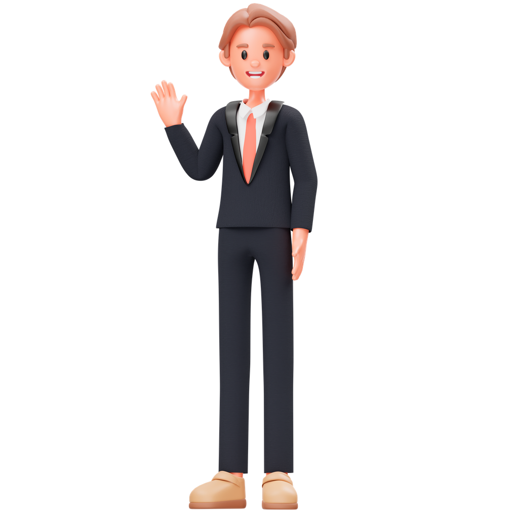Welcoming person